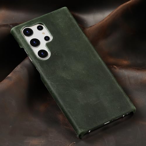 Coque Samsung S22 Ultra verte pour éviter les rayures de l'appareil photo
