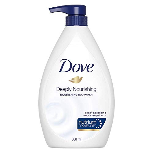 Image of DOVE Nourishing Bodywash, 825ml, for Soft and Smooth Skin, with Triple Hydration Serum & Glycerine, Dermatologically Tested, Paraben-Free, Sulphate-Free