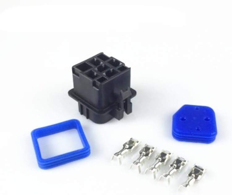 1pcs Automotive Relay NO Normally Open + NC Normally Closed 40A 12V 5P Full Integrated with Relay Seat