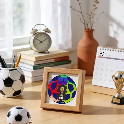 Image of FIFA World Cup 2026 Edition Football 26PCS Wooden Pocket Puzzle