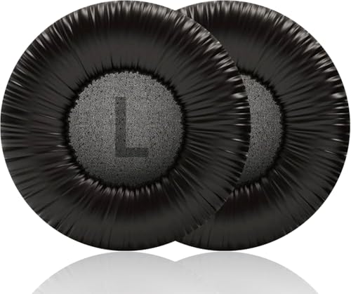 Akkiv�����p�C���[�p�b�h�J�o�[��JBL Tune 510BT/520BT/570BT/660NC�w�b�h�t�H���ƌ݊���������A�C���[�p�b�h�͏_�炩���l�H��v�ƒᔽ���f�ނō���Ă��܂� - �u���b�N/�l�H��v