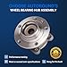 Autoround 512514 Rear Wheel Hub and Bearing Assembly fit for 2014-2022 Jeep Cherokee, 2015-2017 Chrysler 200, FWD Only