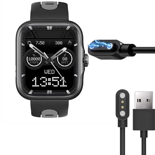 Cargador magnético Sekonda Motion Pro con base de 2 pines y conexión USB estable