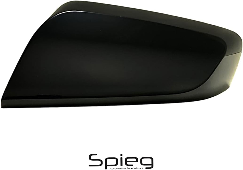 Spieg Driver Side View Mirror Cover for 2014-2020 Chevrolet Impala Material Black Housing Cap Left 22997385