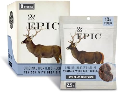 EPIC Provisions Venison & Beef Bites, Gluten-Free, 8 ct, 20 oz