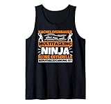 Kachelofenbauer lustiger Spruch Ninja Beruf Kachelofenbauer Tank Top