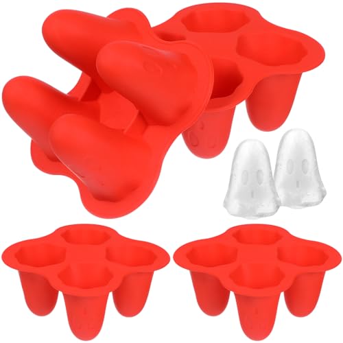 Molde de cubitos Halloween de silicona 3.9 pulg miniatura 1