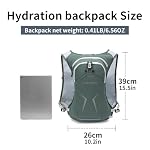 Carey Sten Lightweight Hydration Backpack Running Vest with 1.5L Water Bag - Image 2
