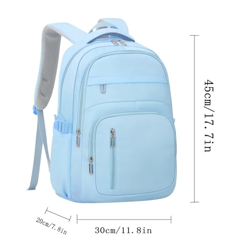 KBTYE Linda mochila escolar para mulheres, homens, casual, viagem, laptop, estética, leve, faculdade