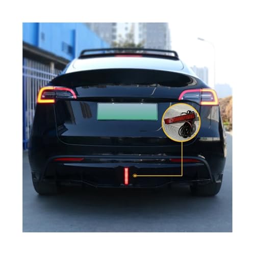 Diffuseur de pare-chocs arrière Tesla Model Y protection carbone
