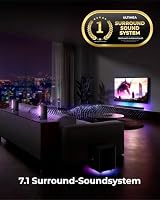 ULTIMEA Apollo S70 Ultra 7.1 Soundbar für TV Geräte, Virtual Surround – Ansicht 3