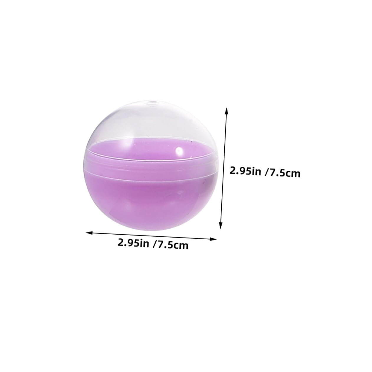 HOLIDYOYO Semi Macaron Shells Mm Toy Vending Capsules Gachapon Refills Boys and Girls for Gumballs