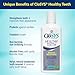 CloSYS Silver Healthy Teeth Anti-Cavity Oral Rinse, 32 Fl Oz, Fluoride Mouthwash For Adults, Non-Burning, Non-Irritating