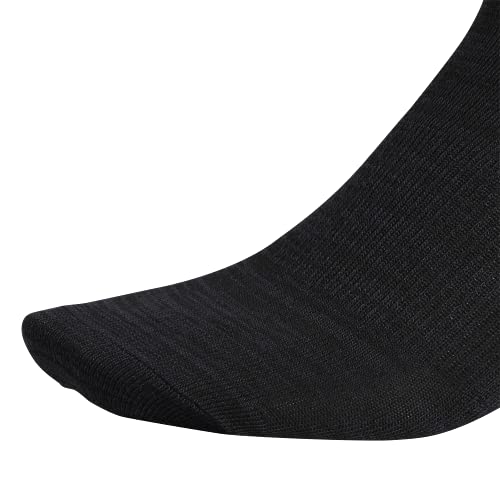 Adidas Men's Superlite 6-Pack Low Cut, Black-Night Grey Space Dye/White Black/Onix, Large #TOP20