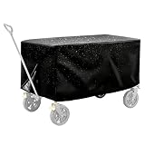 Housse de Chariot à Main Pliable en Tissu Oxford 210D, Housse pour Chariot De Jardin, Impe...