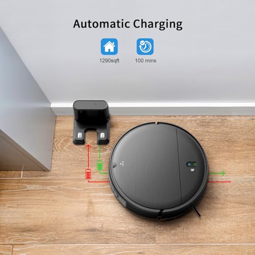 MAMNV Robot Vacuum and Mop Combo, 2 in 1 Robotic Vacuum Cleaner with Schedule, App/Alexa/Voice Control, Ideal for Hard Floor, Pet Hair, Carpet by MAMNV - Image 8