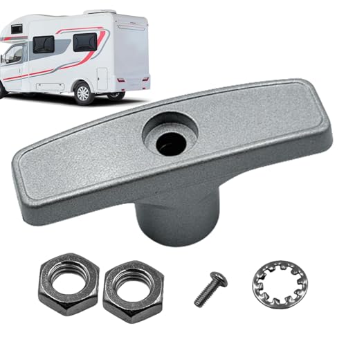 Zuasdvnk Manija de válvula de descarga para autocaravana, manija de válvula de drenaje para autocaravanas - Accesorios de tanque de agua para autocaravanas, kit de manijas de válvula de residuos para