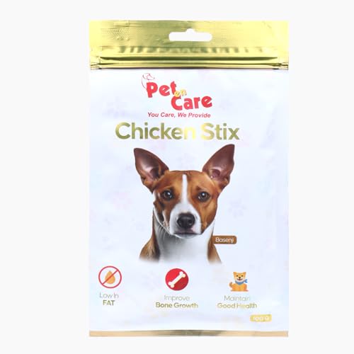 Pet en Care Real Chicken Sticks for Dogs, Natural and Nutritional Treat | High in Proteins | Healthy Snacks for All Breed Dogs (B0D8TKMZSG) Amazon Price History, Amazon Price Tracker