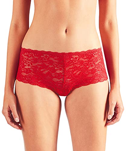 Aubade Womens Rosessence Saint-Tropez Brief Hipster Panties, Red (Gala), X-Large Us #TOP12