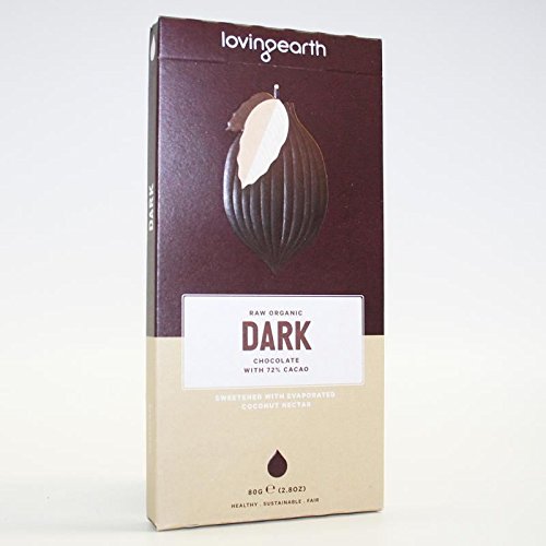 Loving Earth | Dark Raw Chocolate | 4 x 80g