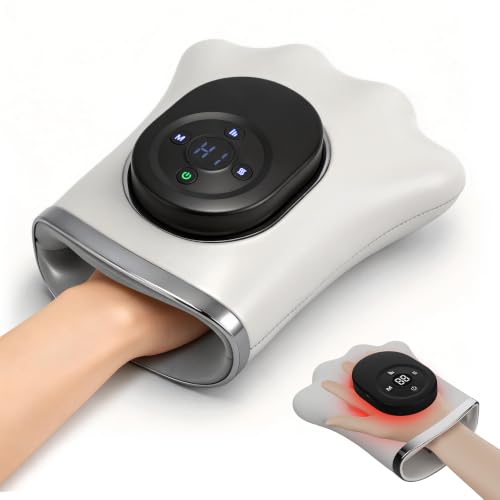 VARIPOWDER Hand Massager Heated and Compression Hand Massager for Arthritis