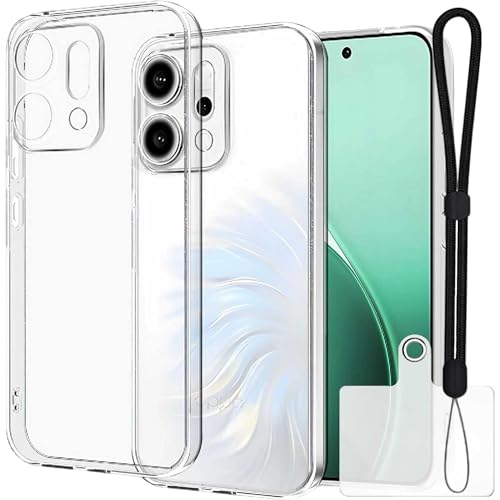 �y�������������i�o�zOPPO Reno14 5G �P�[�X +�����\�t�y�ђZ�R �N���A �ϏՌ� �ϋv�� ���ϖh�~ �w��h�~ ���^�y�� �_�炩����G�� OPPO Reno14 5G �p �\�t�g �N���A �S�ʃJ�o�[ (����)