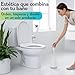 Escobilla de baño con dispensador de jabón Imagen de Escobilla de baño con dispensador de jabón