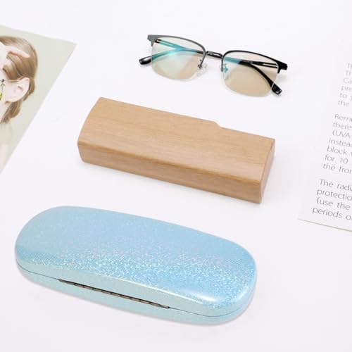 Image of PERFECTSIGHT Hard Shell Eyeglasses Case, Kawaii Protective Glasses Case for Kids, Cute Eyeglass Case for Women Men Girls