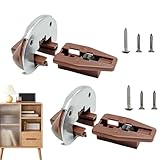 Schubladenführungsset – Schubladen-Ersatzteil für Mittelmontage-Schienen |...