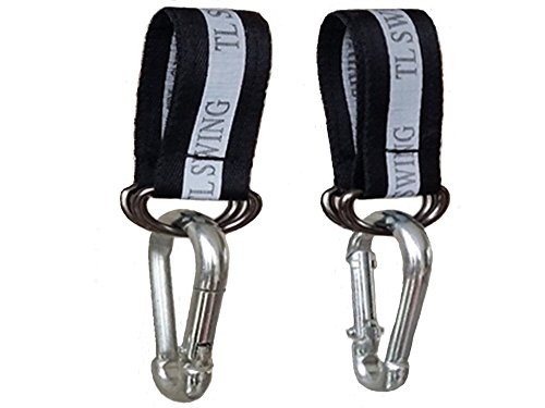 LITTLEFUN 9 Inch Swing Hanging Kit 2 Straps with 1 Pair Safer Screw Lock Snap Hooks for KS002 Series 3-in-1 Kids Swings Indoors Outdoors Play LITTLEFUN 9 Inch Swing Hanging Kit 2 Straps with 1 Pair Safer Screw Lock Snap Hooks for KS002 Series 3-in-1 Kids Swings Indoors Outdoors Play