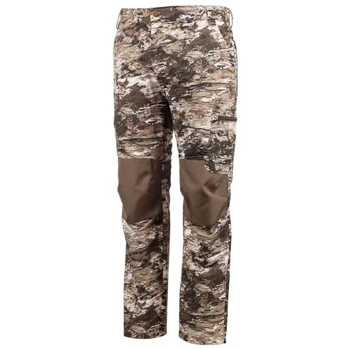Huntworth Men's Light Weight Hunting Pants – 4-Way Stretch Material, Reinforced Knees, Abrasion Resistant, 5 Belt Loops3