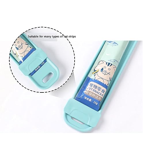 UtySty Pacote com 3 Guloseimas Cremosas para Gatos, Tubo de Purê, Espremedor, Suporte, Dispensador c