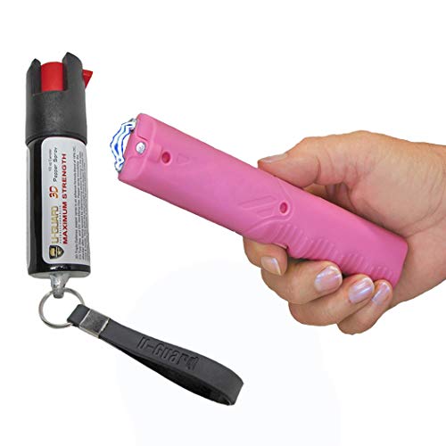 Zap Stick Stun Gun & Pepper Spray Kit (Pink)