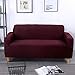 M-YN 2/4 żakardowe elastyczne antypoślizgowe i niegniotące się pokrowce przesuwne do mebli z tworzywa sztucznego (2 siedzenia: 145-185 cm) (kolor: Fioletowy, rozmiar: 145 * 185 cm)