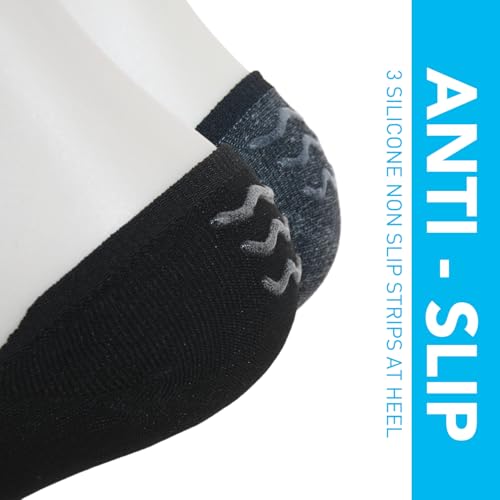 10 Pairs Unisex Athletic Cotton Non Slip Low Cut Flat Liner No Show Socks3