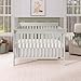 Dream On Me Ashton 4-In-1 Convertible Crib In Grey, Greenguard Gold, JPMA Certified, Non-Toxic Finishes, Features 4 Mattress Height Settings, Made Of Solid Pinewood