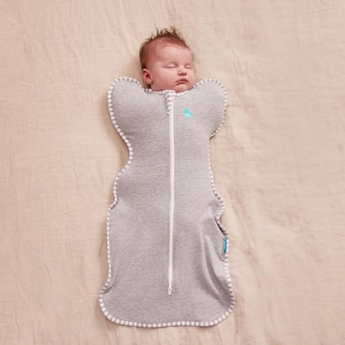 Image of Love to Dream Swaddle UP, Baby Sleep Sack, Self-Soothing Swaddles for Newborns, Improves Sleep, Secure Fit Helps Calm Startle Reflex, Newborn Essentials for Baby, Tiny 4.4lbs, Gray
