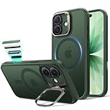 【デザイン受賞シリーズ!】ESR iPhone 17 ケース MagSafe対応 3倍米軍MIL規格 カメラボタン付き 隠しスタンド 調整可能 ワイヤレス充電 エアガードコーナー 耐衝撃 傷防止 軽量 マグネットスマホケース 高耐久性 Qi2.2対応 最大25W高速充電 いphone17ケース アイフォン17専用Classicシリーズ(フロストグリーン)