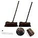 Healeved Wooden Broom Soft Bristles Reusable Cleaning Broom Long Handle Family Use Dustpan and Brush for Garden