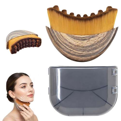 Lymphatic Contour Face and Body Massage Brush