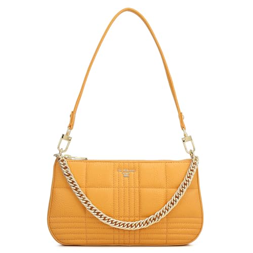 Image of Da Milano Leather Shoulder Bag for Women