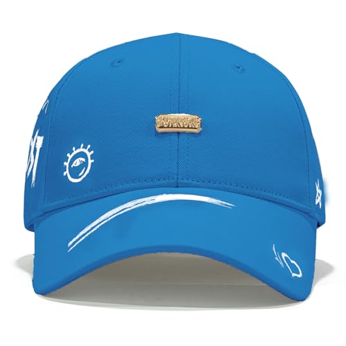 Image of Baseball Cap for Women Men - Adjustable Size Hat | Sun Protection,Colourfast,Moisture Wicking,Ponytail Hole,Wrinkle Free