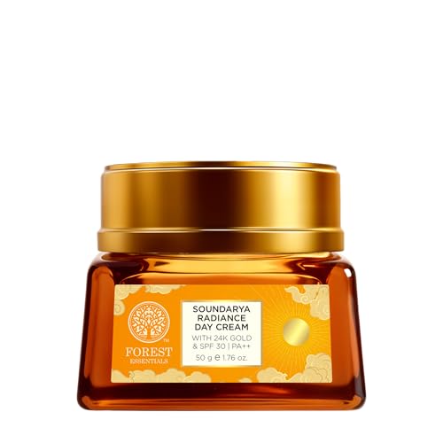 Forest Essentials Soundarya Radiance Cream with 24K Gold, 50g