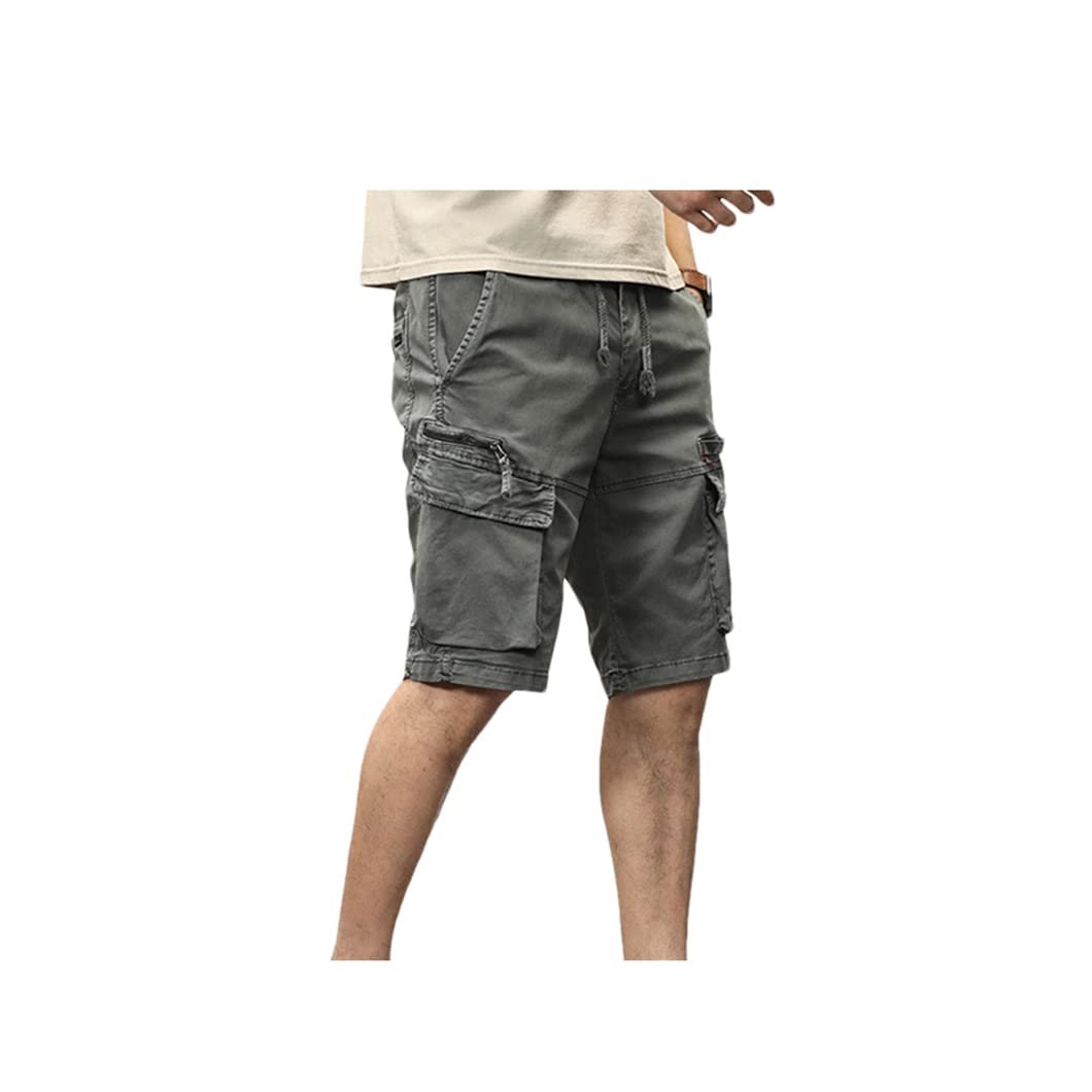 Short cargo d'entraînement coupe ample homme grande taille gris taille 40 - 8