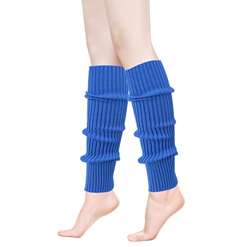 Image of ONUPGO Leg Warmers for Women 80s Party Accessories 80s Neon Knit Ribbed Leg Warmers Girls Junior Winter Leg Warmers Socks