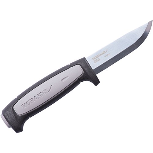 Morakniv Craftline Robust Fixed-Blade Knife With Carbon Steel Blade And Combi-Sheath, 3.6 Inch #TOP4
