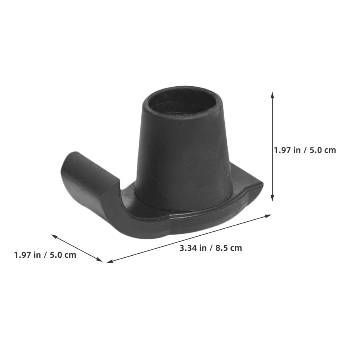 TOYANDONA 3 Series Deslizadores De Esquí Para Andadores Accesorios Antideslizantes Para Muletas Pies De Repuesto Para Dispositivos De Movilidad Seguridad Para Personas Mayores 4 Piezas X 3