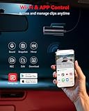 REDTIGER 4K Dash Cam Front, Mini dashcam with WiFi, Anti-theft Car Camera with Night Vision, WDR, 24H Parking Mode, Loop Recording, Two-step Installation, Included 32GB Card, Supports 256GB Max(F11) - Image 4