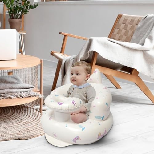 Chaise blow up pour bébé pour apprendre à s'asseoir sans risque de chute