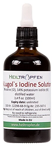 Lugolsche Lösung 7% Jodlösung 100 ml Pharmazeutische Qualität